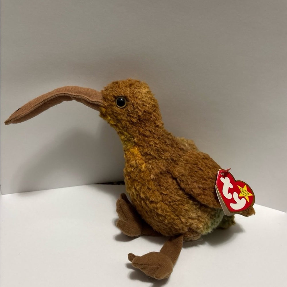 Ty Beanie Babies Beak the Kiwi Bird